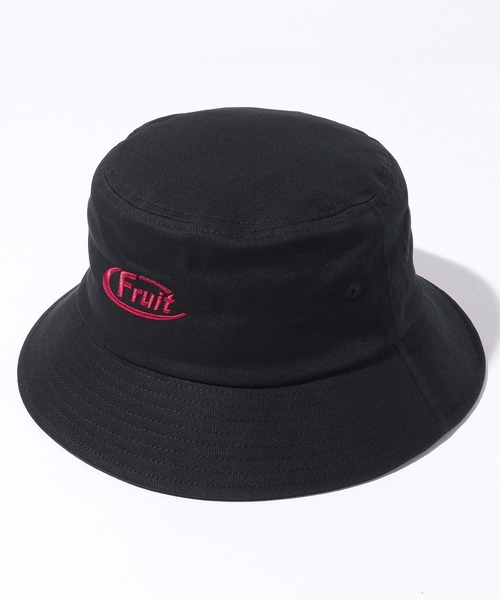 FRUIT OF THE LOOM（フルーツオブザルーム）の「【FRUIT OF THE LOOM】EMBROIDERY BUCKET HAT type A/バケットハット（ハット・メンズ・オフホワイト/ブラック/ベージュ・FREE）」の10枚目の写真