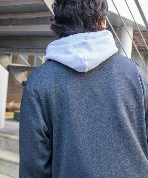 GLOSTER(グロスター)の「【GLOSTER/グロスター】クォーターゲージ ジップアップカーディガン 日本製(カーディガン/ボレロ・メンズ・ネイビー/グレー/チャコールグレー・S/M/L)」の19枚目の写真