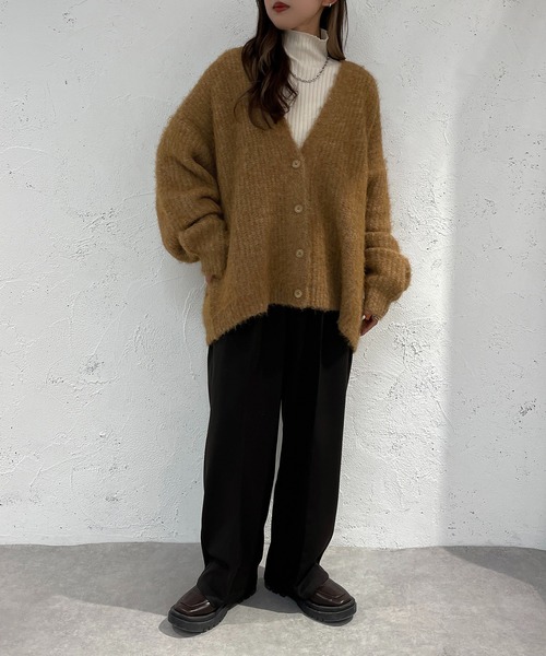 新品アルベロベロふわふわカーディガン　46200円オレボレボラドラックストア好み 新品アルベロベロふわふわカーディガン 46200円オレボレボラ