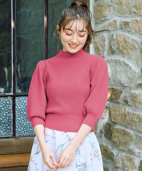 Noela【今季新作・新品】完売！ハイネックスプリングニット Noela - Noela【今季新作・新品】完売！ハイネックスプリングニットの