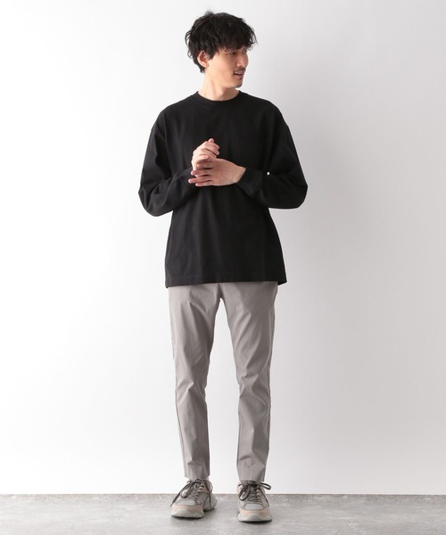GLOBAL WORK(グローバルワーク)の「ヘビロッTEE/長袖/163528(Tシャツ/カットソー・メンズ・ホワイト/ブラック・MEDIUM/X-LARGE/SMALL/LARGE)」の3枚目の写真