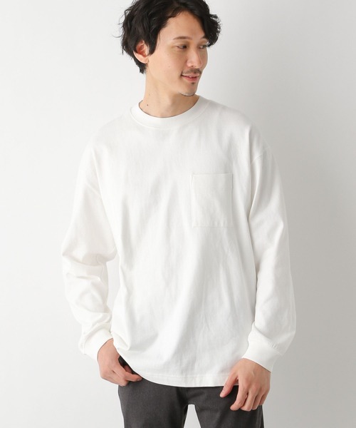 GLOBAL WORK(グローバルワーク)の「ヘビロッTEE/長袖/163528(Tシャツ/カットソー・メンズ・ホワイト/ブラック・MEDIUM/X-LARGE/SMALL/LARGE)」の20枚目の写真