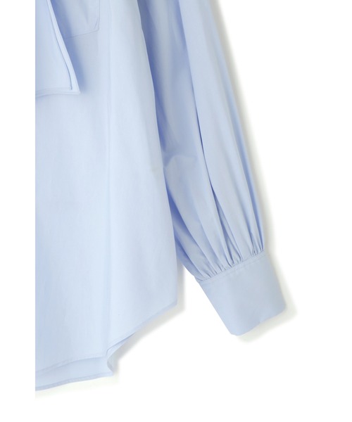 JILL STUART（ジルスチュアート）の「◆タイプライターボウシャツ（シャツ/ブラウス・レディース・ブルー/ホワイト系その他2・MEDIUM/SMALL）」の21枚目の写真