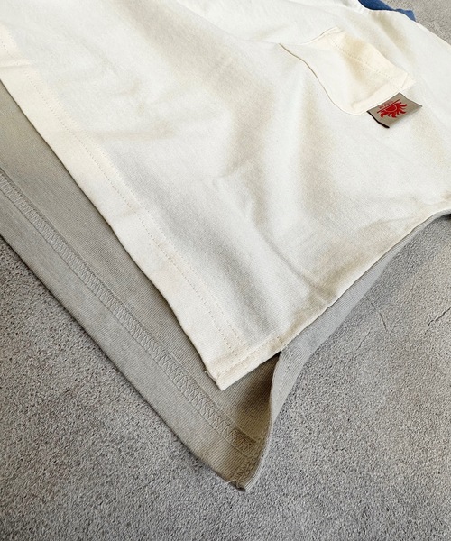 Life Support Products（ライフサポートプロダクツ）の「防汚加工ポケットTシャツ(80～150cm）（Tシャツ/カットソー・キッズ・グレー系その他/パープル/杢グレー/グリーン/ホワイト系その他/ブルー/ホワイト/チャコール/イエロー/ピンク・140/95/120/80/130/90/100/150/110）」の13枚目の写真