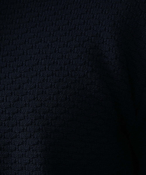 MICHEL KLEIN HOMME (ミッシェルクランオム)の「ニットZIPアップパーカー(パーカー・メンズ・ネイビー/ブルー・X-LARGE/LARGE/MEDIUM)」の17枚目の写真