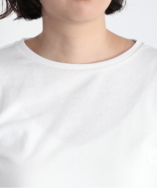 cepo(セポ)の「フレアスリーブロンTee(Tシャツ/カットソー・レディース・オフホワイト/ブラック・FREE)」の13枚目の写真