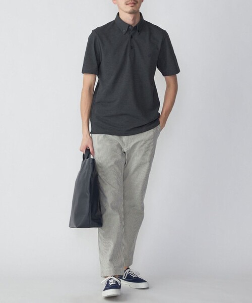 WEB限定】SHIPS: 吸水速乾・UVケア Drymix（R）ワンポイントロゴ