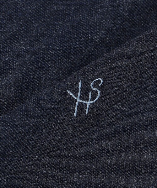 SHIPS（シップス）の「【WEB限定】SHIPS: 吸水速乾・UVケア Drymix（R）ワンポイントロゴ ボタンダウン ポロシャツ（ポロシャツ・メンズ・ロイヤルブルー/ベージュ/ネイビー/ブラック/ダークグレー/ライトグレー/ブルー/グレー/ライトブルー/ブラウン・LARGE/XX-LARGE/X-LARGE/SMALL/MEDIUM）」の15枚目の写真