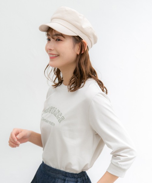 Honeys(ハニーズ)の「キャスケット(キャスケット・レディース・ネイビー/ベージュ/アイボリー/ブラック・FREE)」の9枚目の写真