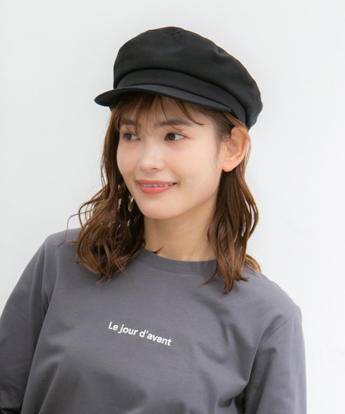 Honeys(ハニーズ)の「キャスケット(キャスケット・レディース・ネイビー/ベージュ/アイボリー/ブラック・FREE)」の17枚目の写真