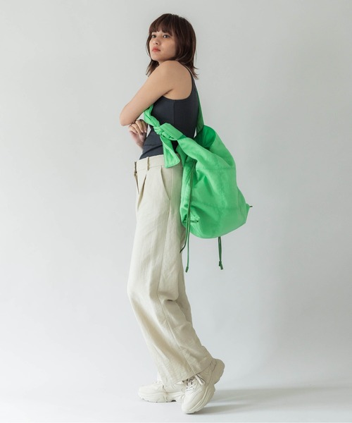 CONTROL FREAK（コントロールフリーク）の「CONTROL FREAK(コントロールフリーク)パッチワークシアービッグトート（トートバッグ・レディース・ブルー/グリーン/ベージュ・FREE）」の3枚目の写真