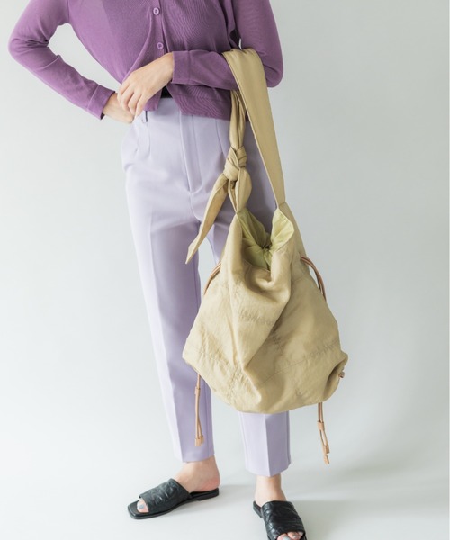 CONTROL FREAK（コントロールフリーク）の「CONTROL FREAK(コントロールフリーク)パッチワークシアービッグトート（トートバッグ・レディース・ブルー/グリーン/ベージュ・FREE）」の18枚目の写真