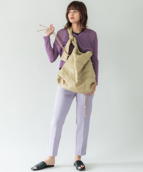 CONTROL FREAK（コントロールフリーク）の「CONTROL FREAK(コントロールフリーク)パッチワークシアービッグトート（トートバッグ・レディース・ブルー/グリーン/ベージュ・FREE）」の21枚目の写真