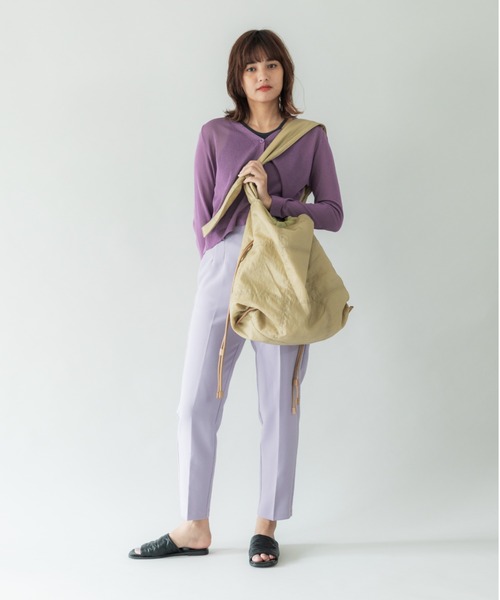 CONTROL FREAK（コントロールフリーク）の「CONTROL FREAK(コントロールフリーク)パッチワークシアービッグトート（トートバッグ・レディース・ブルー/グリーン/ベージュ・FREE）」の22枚目の写真