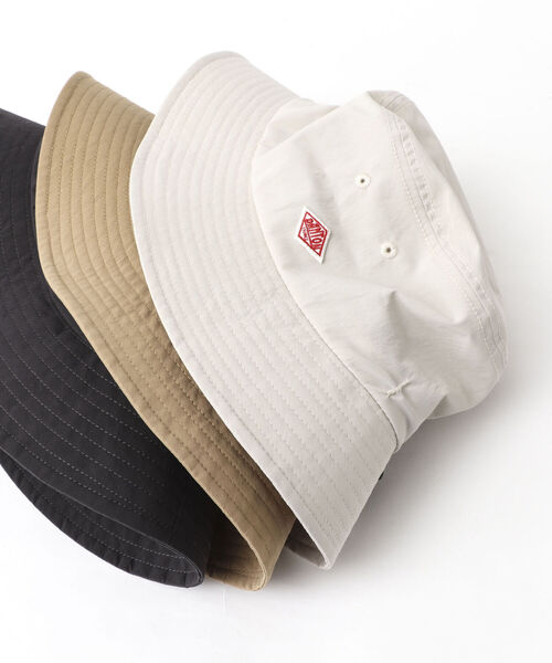 DANTON（ダントン）の「【DANTON/ダントン】POLYESTER STRETCH HAT DT-H0047 PES（ハット・メンズ・オリーブ/ブラック/チャコールグレー/オフホワイト/ベージュ・FREE）」の2枚目の写真