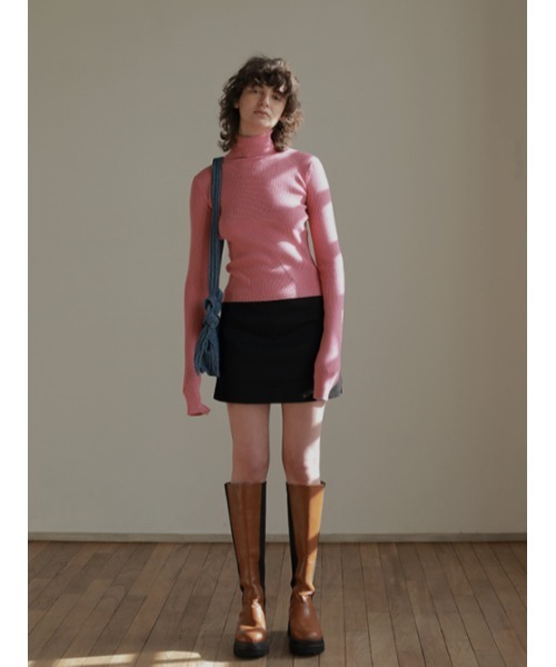 AMAIL(アマイル)の「Fashionable sunrise knit(ニット/セーター・レディース・イエロー/ピンク/アイボリー/ブルー・FREE)」の10枚目の写真