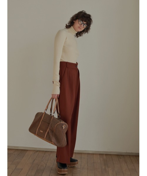 AMAIL(アマイル)の「Fashionable sunrise knit(ニット/セーター・レディース・イエロー/ピンク/アイボリー/ブルー・FREE)」の21枚目の写真