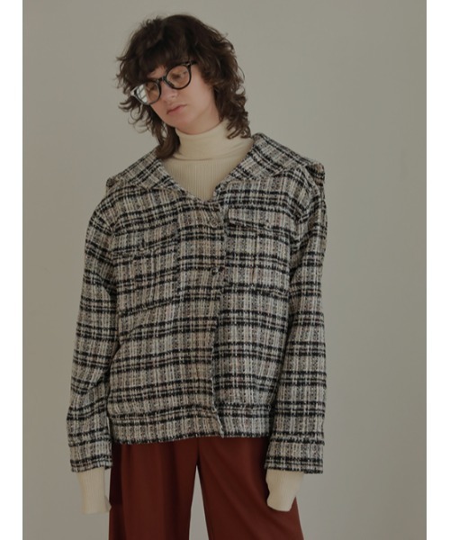 AMAIL(アマイル)の「Fashionable sunrise knit(ニット/セーター・レディース・イエロー/ピンク/アイボリー/ブルー・FREE)」の5枚目の写真