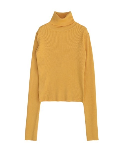 AMAIL(アマイル)の「Fashionable sunrise knit(ニット/セーター・レディース・イエロー/ピンク/アイボリー/ブルー・FREE)」の6枚目の写真