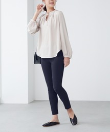 Tuche（トゥシェ）の「Tuche/トゥシェ ストレッチパンツ スキニースタイル レーヨン混 アンクル丈（その他パンツ）」