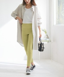 Tuche（トゥシェ）の「Tuche/トゥシェ ストレッチパンツ スキニースタイル レーヨン混 アンクル丈（その他パンツ）」