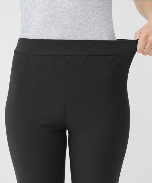Tuche(トゥシェ)の「Tuche/トゥシェ ストレッチパンツ スキニースタイル レーヨン混 アンクル丈(その他パンツ・レディース・ブラック/グレー系その他/ネイビー/サンドベージュ/イエロー系その他・MEDIUM/X-LARGE/LARGE)」の9枚目の写真