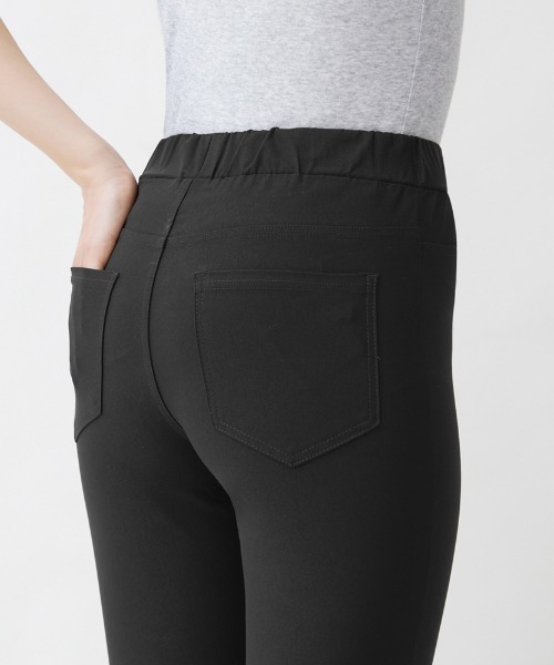 Tuche(トゥシェ)の「Tuche/トゥシェ ストレッチパンツ スキニースタイル レーヨン混 アンクル丈(その他パンツ・レディース・ブラック/グレー系その他/ネイビー/サンドベージュ/イエロー系その他・MEDIUM/X-LARGE/LARGE)」の10枚目の写真