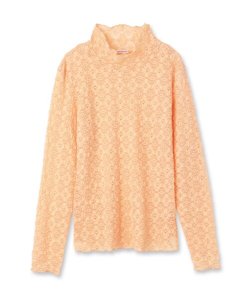 DRESSTERIOR(ドレステリア)の「◆カットレースハイネックプルオーバー(Tシャツ/カットソー・レディース・ブラック/ライトブルー/ライトオレンジ系/アイボリー・38/36)」の22枚目の写真