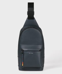 Paul Smith/ポール・スミスレザーブライトストライプトリム ボディバッグ Paul Smith（ポールスミス）の「レザーブライトストライプトリム