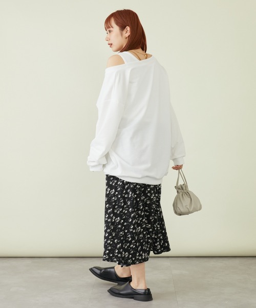 mebole(メボレ)の「Vネックスウェット+タンクトップセット(スウェット・レディース・ホワイト/グレー/ブラック・FREE)」の21枚目の写真