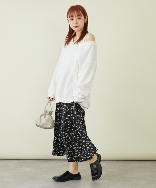 mebole(メボレ)の「Vネックスウェット+タンクトップセット(スウェット・レディース・ホワイト/グレー/ブラック・FREE)」の22枚目の写真