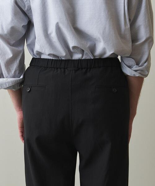 【美品】Steven Alan 1PLEATED PANTS M ブラック Steven Alan（スティーブンアラン）の「＜Steven Alan＞ RCP
