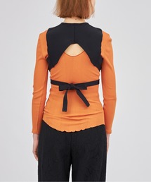 TAN（タン）の「TAN CROSS MARK SHORT TOPS（その他トップス）」 - WEAR