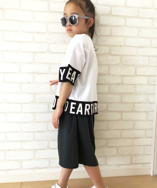 THE CASUAL(カジュアル)の「ワイドパンツ(その他パンツ・キッズ・ブラック/杢グレー/チャコール/ネイビー・110cm/120cm/130cm/140cm)」の9枚目の写真
