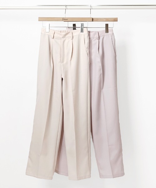 flower(フラワー)の「スプリングタックパンツ(その他パンツ・レディース・アイボリー/パープル・FREE)」の16枚目の写真