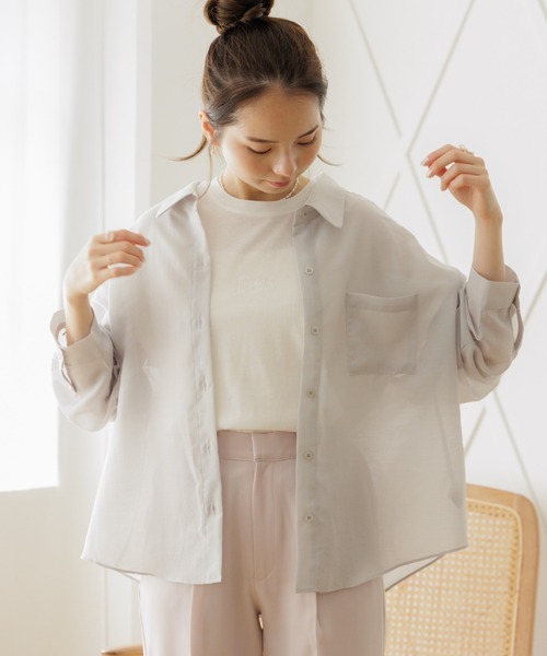 flower(フラワー)の「スプリングタックパンツ(その他パンツ・レディース・アイボリー/パープル・FREE)」の22枚目の写真