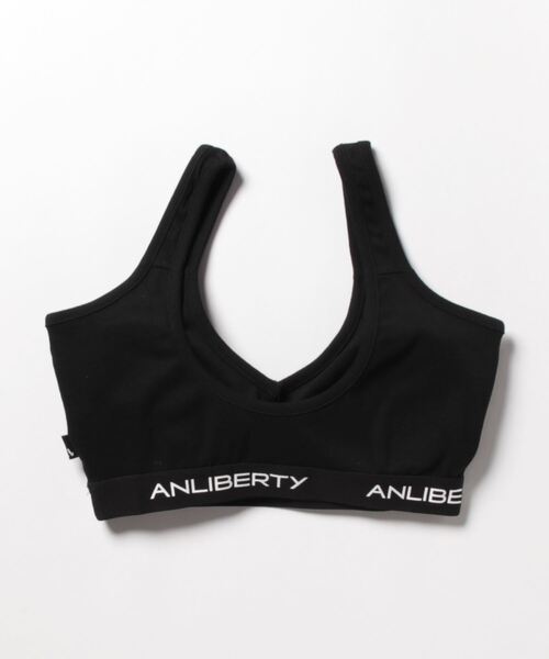ANLIBERTY ANAP（アンリバティアナップ）の「tapelogo-bratop-B（チューブトップ・レディース・グレー/ブラック・M/S）」の13枚目の写真