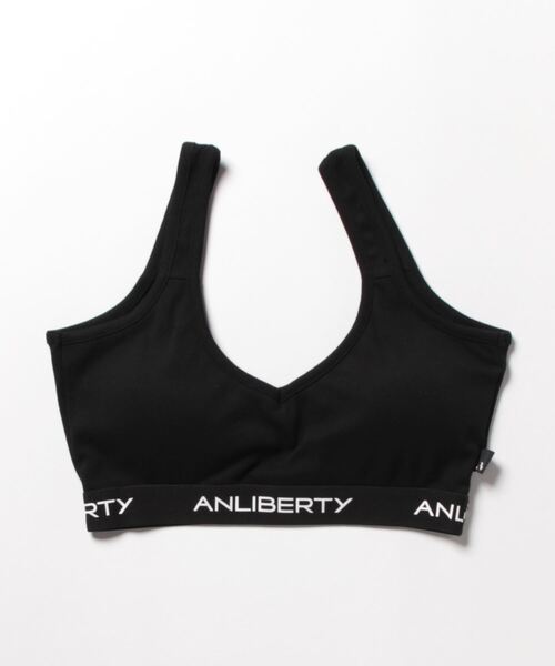 ANLIBERTY ANAP（アンリバティアナップ）の「tapelogo-bratop-B（チューブトップ・レディース・グレー/ブラック・M/S）」の15枚目の写真