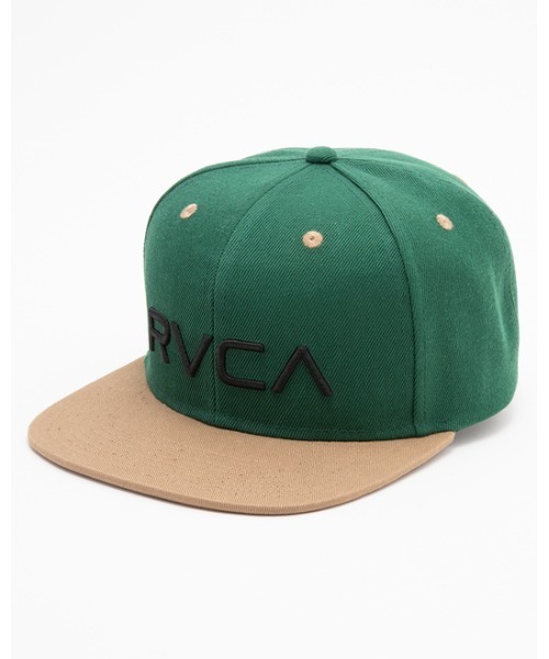 RVCA（ルーカ）の「RVCA メンズ  RVCA TWILL SNAPBACK II キャップ【2023年春夏モデル】/ルーカ帽子（キャップ・メンズ・グリーン/ネイビー/ブラック/グレー・FREE）」の16枚目の写真