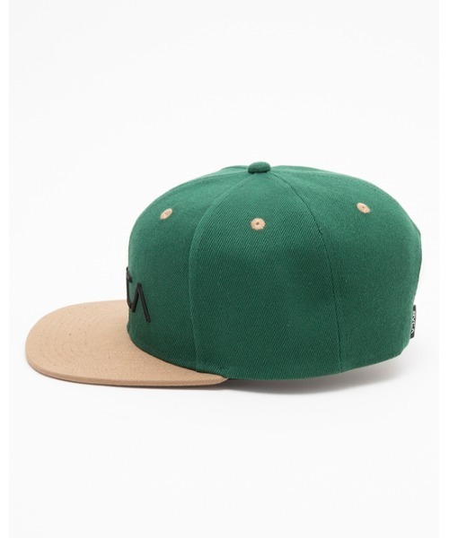 RVCA（ルーカ）の「RVCA メンズ  RVCA TWILL SNAPBACK II キャップ【2023年春夏モデル】/ルーカ帽子（キャップ・メンズ・グリーン/ネイビー/ブラック/グレー・FREE）」の18枚目の写真