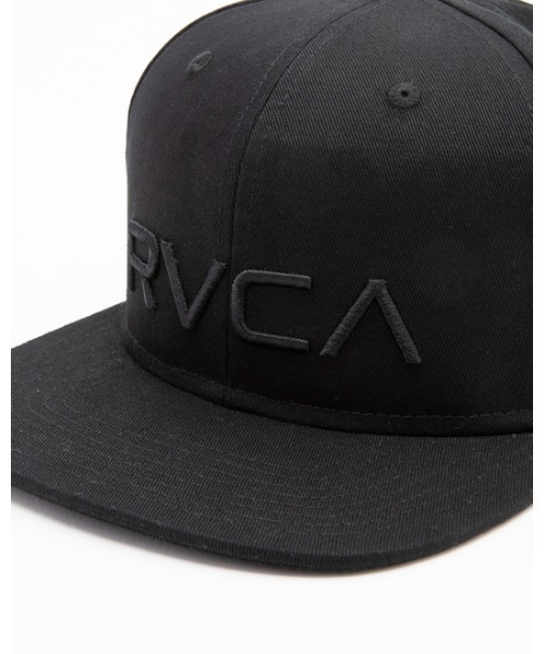 RVCA（ルーカ）の「RVCA メンズ  RVCA TWILL SNAPBACK II キャップ【2023年春夏モデル】/ルーカ帽子（キャップ・メンズ・グリーン/ネイビー/ブラック/グレー・FREE）」の10枚目の写真