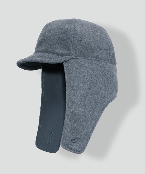 KIIT(キート)の「KIIT キート / WILD THINGS×KIIT EAR PAD REVERSIBLE CAP ワイルドシングス×キート 2WAYイヤーパッドリバーシブルキャップ / KIP-A57-601(キャップ・メンズ・ブルー系その他/ブラック×ブラック/ベージュ系その他・FREE)」の5枚目の写真