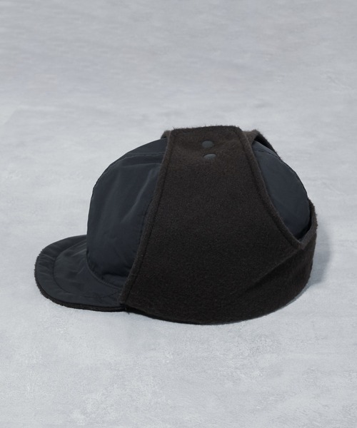 KIIT(キート)の「KIIT キート / WILD THINGS×KIIT EAR PAD REVERSIBLE CAP ワイルドシングス×キート 2WAYイヤーパッドリバーシブルキャップ / KIP-A57-601(キャップ・メンズ・ブルー系その他/ブラック×ブラック/ベージュ系その他・FREE)」の12枚目の写真