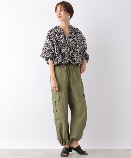 LEPSIM（レプシィム）の「軽やかコットンアソートブラウス　163558（シャツ/ブラウス・レディース・ブラック/ブラウン/オフホワイト/ピンク/レッド系その他/ブラック系その他・FREE）」の12枚目の写真