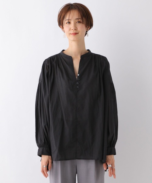 LEPSIM（レプシィム）の「軽やかコットンアソートブラウス　163558（シャツ/ブラウス・レディース・ブラック/ブラウン/オフホワイト/ピンク/レッド系その他/ブラック系その他・FREE）」の19枚目の写真