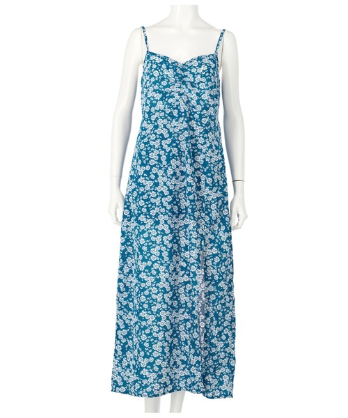 ANAP(アナップ)の「花柄スリットキャミソールワンピース(ワンピース・レディース・ブルー/グリーン/ホワイト・FREE)」の14枚目の写真