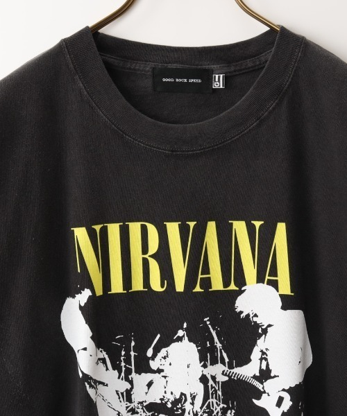 GOOD ROCK SPEED/グッドロックスピード] NIRVANA プリントTシャツ（T