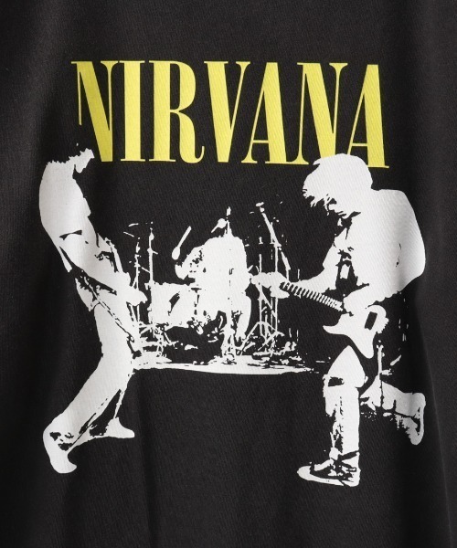 GOOD ROCK SPEED（グッドロックスピード）の「[GOOD ROCK SPEED/グッドロックスピード] NIRVANA プリントTシャツ（Tシャツ/カットソー・レディース・ブラック・F）」の16枚目の写真