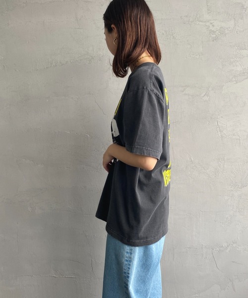 GOOD ROCK SPEED（グッドロックスピード）の「[GOOD ROCK SPEED/グッドロックスピード] NIRVANA プリントTシャツ（Tシャツ/カットソー・レディース・ブラック・F）」の9枚目の写真