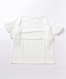 天竺ギャーザースリーブTシャツ